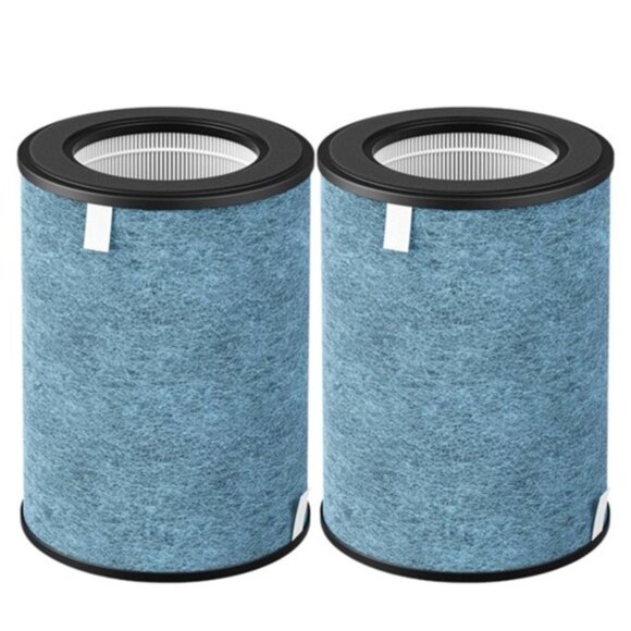 NEW Shark HP302 HEPA Air Purifier Replacement Carbon Filter 2-Pack NEW - Picture 1 of 6